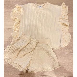 ザラキッズ(ZARA KIDS)の【ZARA kids】セットアップ　98cm 2〜3y(Tシャツ/カットソー)