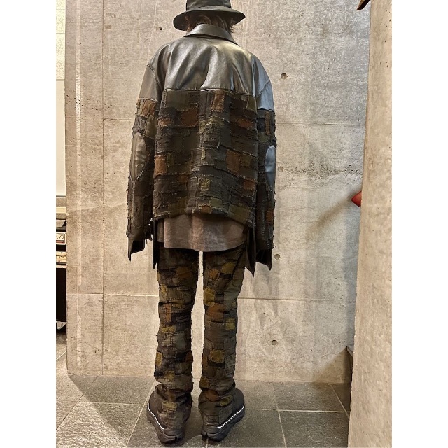 blackmeans クラストパンツ