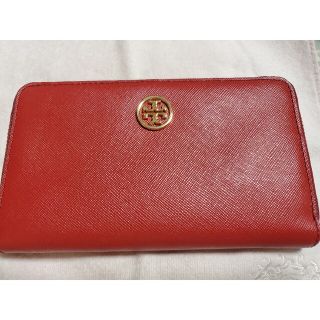 トリーバーチ(Tory Burch)の美品⭐トリーバーチ　Tory Burch　長財布　レッド(財布)