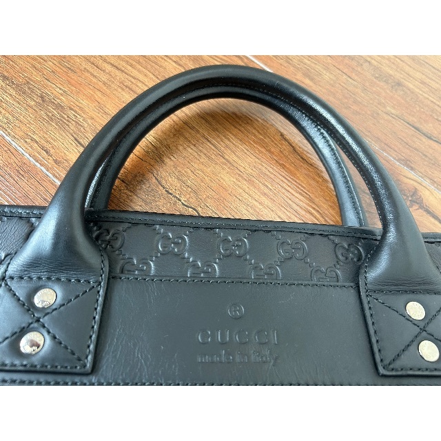 Gucci - 極美品 グッチ シマ ブリーフケース ビジネスバッグ シェリー