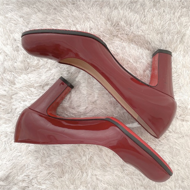 Christian Louboutin(クリスチャンルブタン)のクリスチャンルブタン　パンプス　ハイヒール　サンダル　チャンキーヒール　靴 レディースの靴/シューズ(ハイヒール/パンプス)の商品写真
