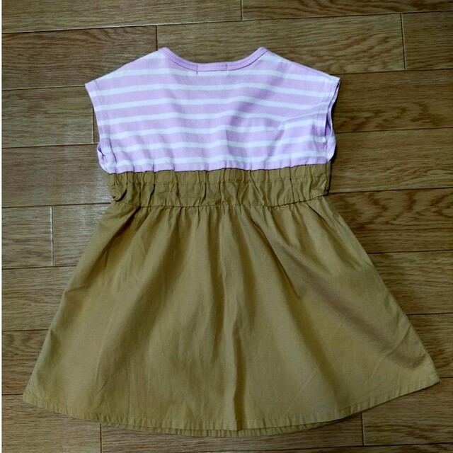 BeBe(ベベ)のべべ　スラップスリップ　ワンピース　セット キッズ/ベビー/マタニティのキッズ服女の子用(90cm~)(ワンピース)の商品写真