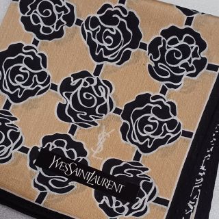 イヴサンローラン(Yves Saint Laurent)の値下げ📌イヴサンローラン☆大判ハンカチ🌹(ハンカチ)