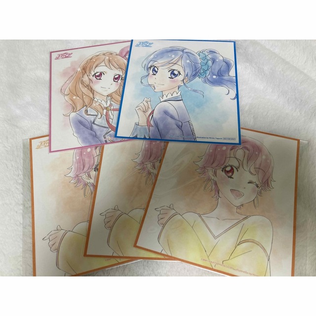 アイカツ！ 色紙 あおい あかり かえで | watercolor-in-arras.fr