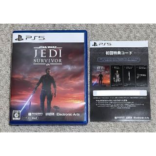 プレイステーション(PlayStation)のPS5 Star Wars ジェダイ : サバイバー 通常版 特典コード付(家庭用ゲームソフト)