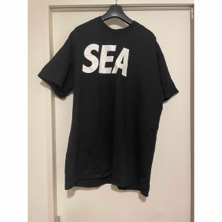 ウィンダンシー(WIND AND SEA)のWINDANDSEA ロゴT ブラックXL(Tシャツ/カットソー(半袖/袖なし))