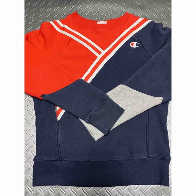 Champion - champion 90s vintage 激レア リバースウェーブ ラグランの