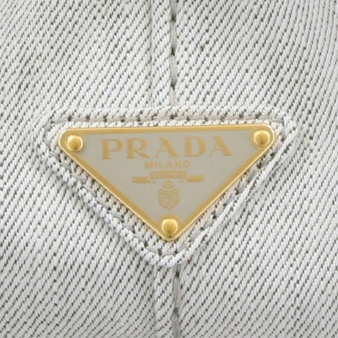 PRADA(プラダ)の新品 PRADA バッグ プラダ カナパ トート ショルダーバッグ ビアンコ 白 レディースのバッグ(ハンドバッグ)の商品写真