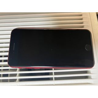 アップル(Apple)のiPhone SE3 128GB RED SIMフリー(スマートフォン本体)