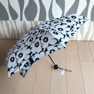 マリメッコ(marimekko)の新品 marimekko マリメッコ 折り畳み傘 ウニッコ ライトブルー(傘)