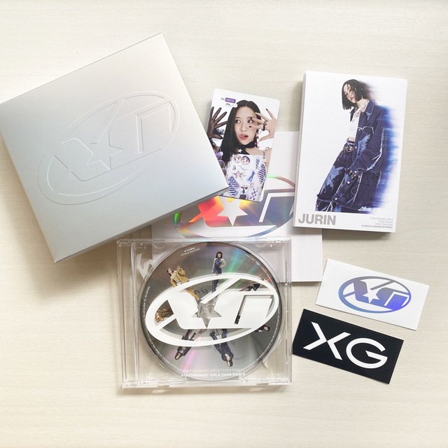 XG SHOOTING STAR 開封のみ CD未再生 マヤ 匿名配送 エンタメ/ホビーのCD(K-POP/アジア)の商品写真