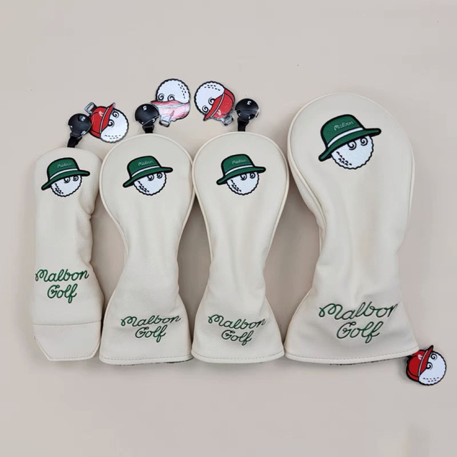 大人気値下げ4点セット】Malbon Golfマルボンカバー 大人気値下げ4点セット】Malbon Golfマルボンカバー