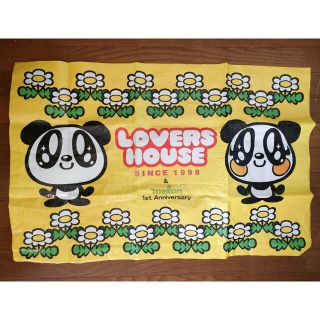 ラバーズハウス(LOVERS HOUSE)のLOVERSHOUSE ラバーズハウス レジャーシート パンダ ピクニック 遠足(キャラクターグッズ)