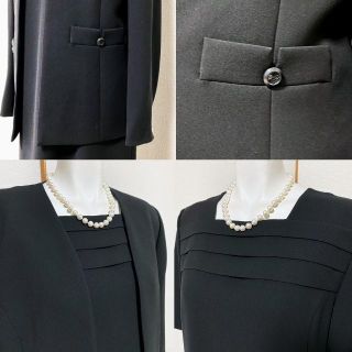 ◆当日発送可能！クロエ　東京イギン　高級喪服礼服　ワンピーススーツ