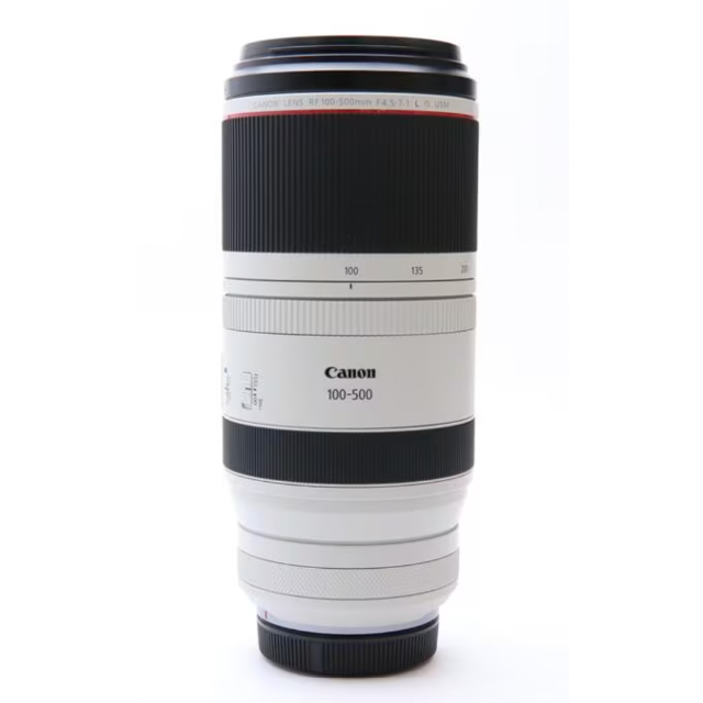 Canon(キヤノン)のキヤノン Canon RF100-500mm F4.5-7.1 L IS USM スマホ/家電/カメラのカメラ(レンズ(ズーム))の商品写真