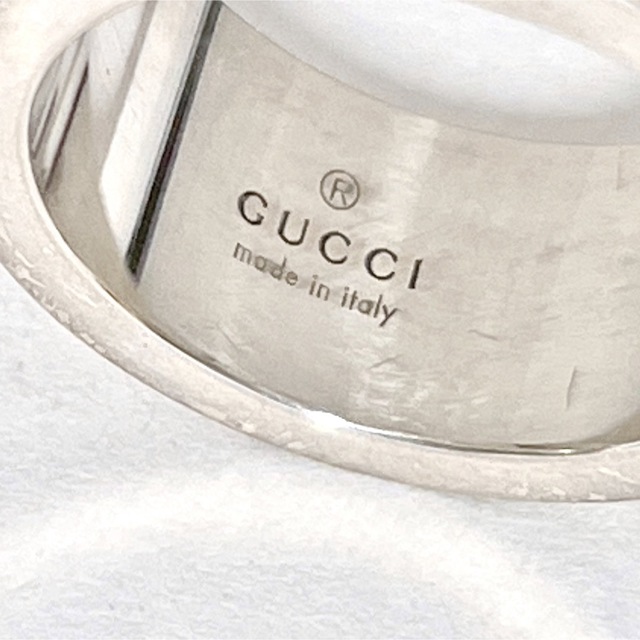 Gucci - グッチ GUCCI インターロッキング GGブランデット リング 指輪