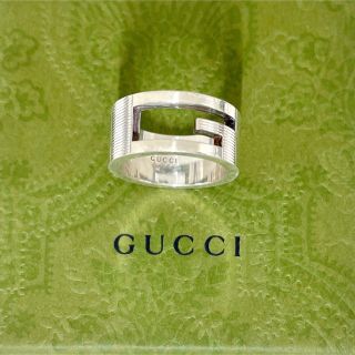 グッチ(Gucci)のグッチ GUCCI インターロッキング GGブランデット リング　指輪　男女兼用(リング(指輪))