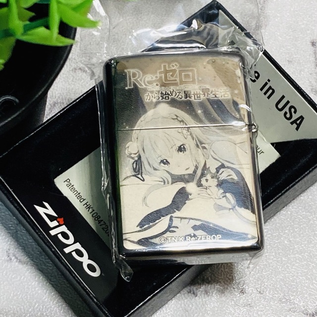 リゼロ ジッポ 新品未使用！ エミリア レム zippo スロット ジッポ