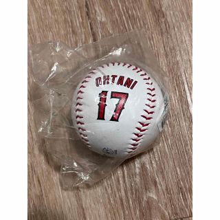 メジャーリーグベースボール(MLB)のエンゼルス　大谷翔平　ボール　17 Rawrings スタジアム購入　新品(応援グッズ)