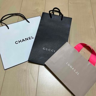 シャネル(CHANEL)のCHANEL ★GUCCI★ルナソル　ショッパー　まとめて(ショップ袋)