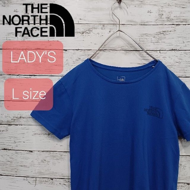 THE NORTH FACE(ザノースフェイス)の✨大人気✨ THE NORTH FACE レディース Tシャツ L キャンプ レディースのトップス(Tシャツ(半袖/袖なし))の商品写真