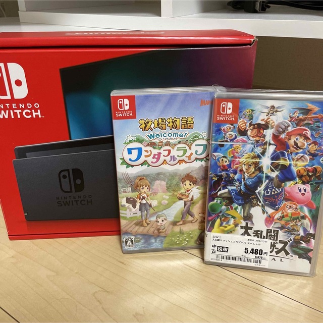 Switch 本体　カセット付き