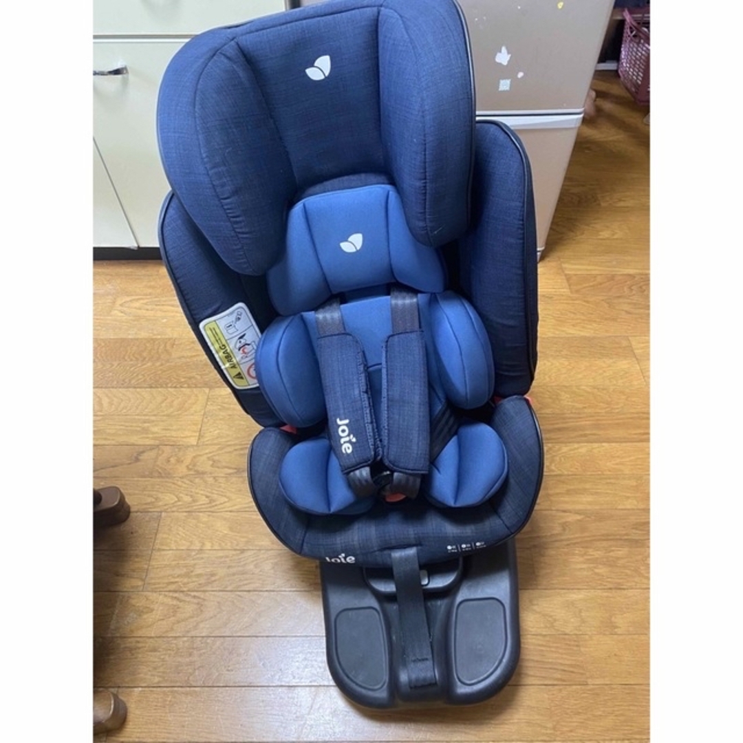 最終値下げ　チャイルドシート　joie stages isofix  デニム生地