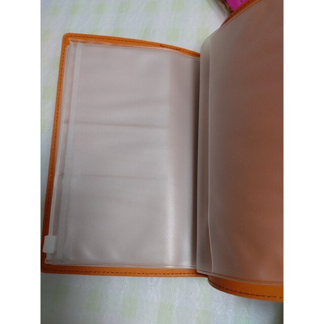 Disney(ディズニー)のディズニー　ミッキー　エコバッグ＆BESTオレンジ色整理手帳２点セット レディースのバッグ(エコバッグ)の商品写真
