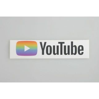 グーグル(Google)の非売品 google youtube レインボープライド オリジナル ステッカー(その他)