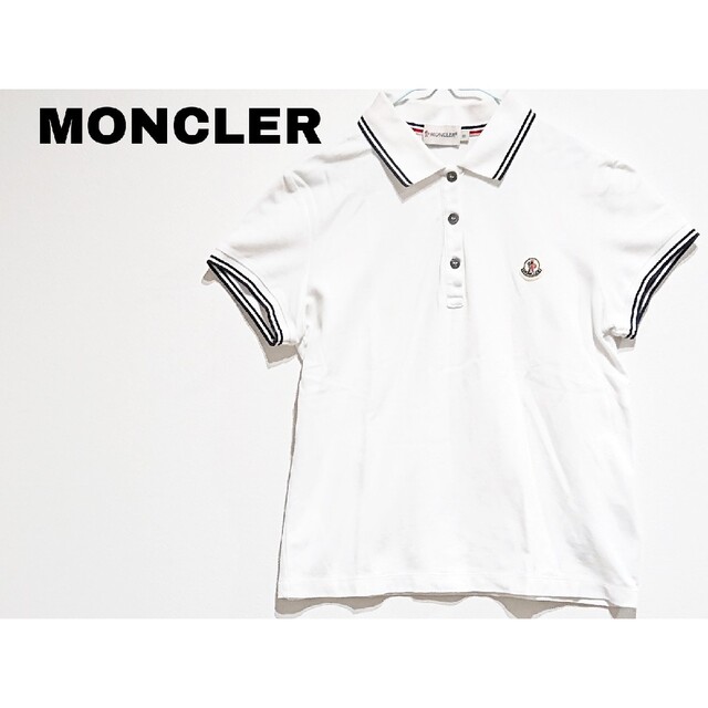 MONCLER - 美品！MONCLER モンクレール レディース 半袖 ポロシャツ S