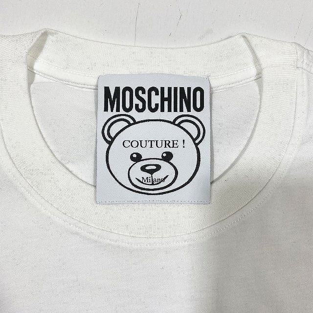 モスキーノ MOSCHINO イタリアン ベアプリントTシャツ トップス 1