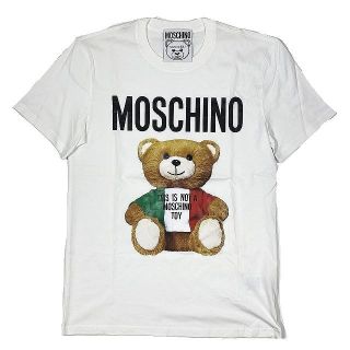 モスキーノ(MOSCHINO)のモスキーノ MOSCHINO イタリアン ベアプリントTシャツ トップス (Tシャツ/カットソー(半袖/袖なし))