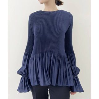 アパルトモンドゥーズィエムクラス(L'Appartement DEUXIEME CLASSE)の未使用品【KALLMEYER/カルメイヤー】Pleats Blouse(シャツ/ブラウス(長袖/七分))