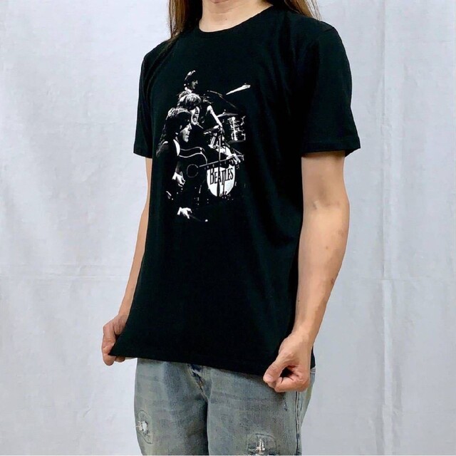 新品 BEATLES ジョン ポール リンゴ バンド LIVE ライブ Tシャツ