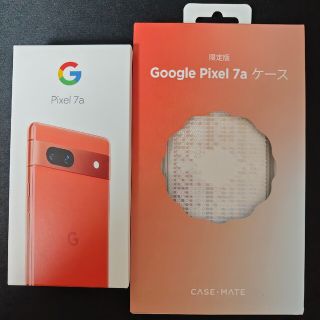 グーグルピクセル(Google Pixel)のpixel7a 新品未開封 Coral(スマートフォン本体)