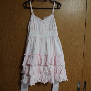 トゥララ(TRALALA)の【美品】トゥララ＊リズリサ＊LIZ LISA＊ティアード＊ワンピースドレス(ミニワンピース)