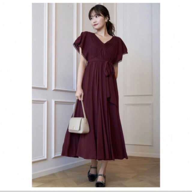 Her lip to(ハーリップトゥ)の【美品】Bon Voyage Belted Long Dress レディースのワンピース(ロングワンピース/マキシワンピース)の商品写真