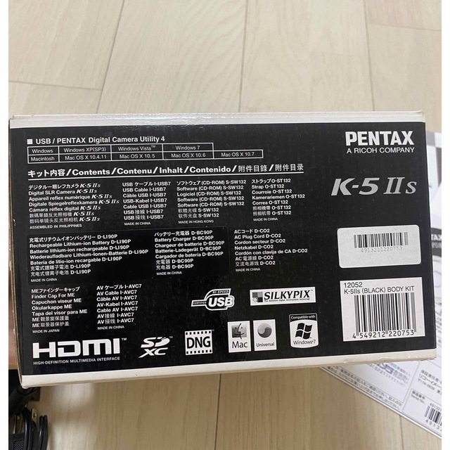 PENTAX(ペンタックス)のPENTAX K-5 2S デジタル一眼レフカメラ ボディ スマホ/家電/カメラのカメラ(デジタル一眼)の商品写真