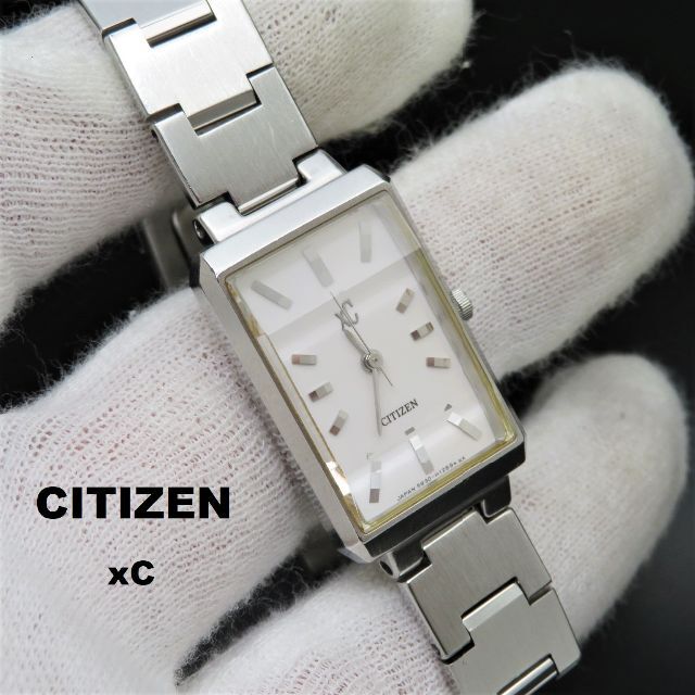 稼動品　CITIZEN エクシード　レクタンギュラー　腕時計
