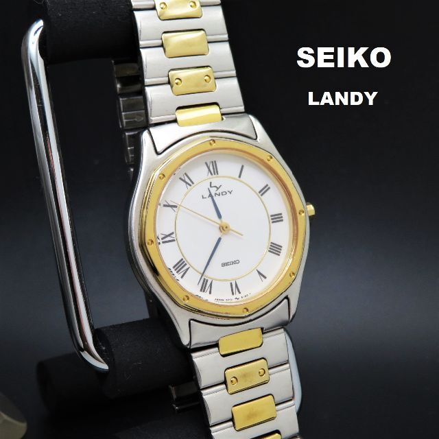 SEIKO(セイコー)のSEIKO LANDY 腕時計 コンビカラー ローマン  メンズの時計(腕時計(アナログ))の商品写真