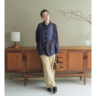 トゥデイフル(TODAYFUL)のFASHIRU soft sheer blouse(シャツ/ブラウス(長袖/七分))