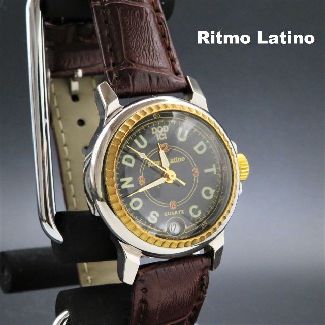 Ritomo Latino 腕時計 デイト ドーム型 イタリア製