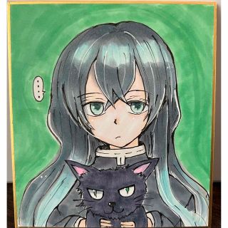 時透無一郎 手描きイラスト ファンアート 鬼滅の刃(アート/写真)