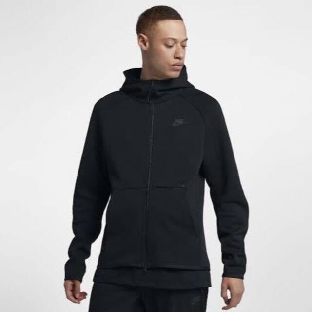 ☆セットアップ☆ NIKE テックフリース ブラック 黒 - パーカー