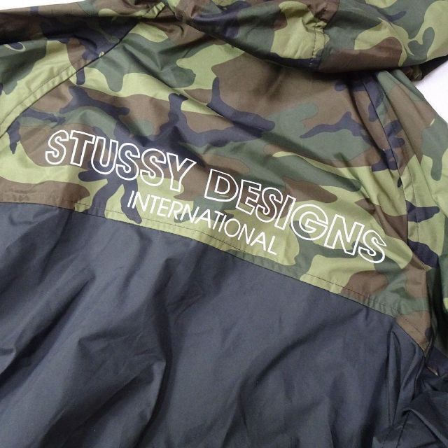 期間限定お試し価格 美品 STUSSY ステューシー ポリエステル カモフラ