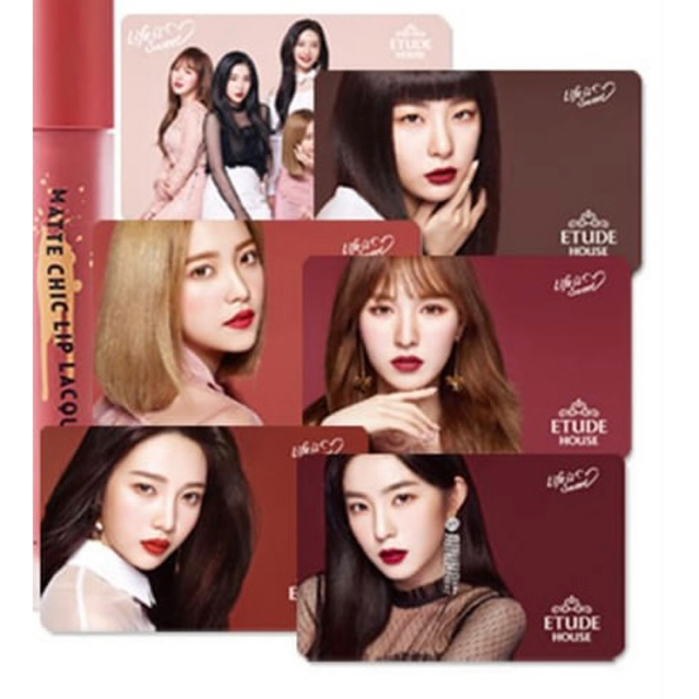 Etude House エチュードハウス red velvet カード クーポン