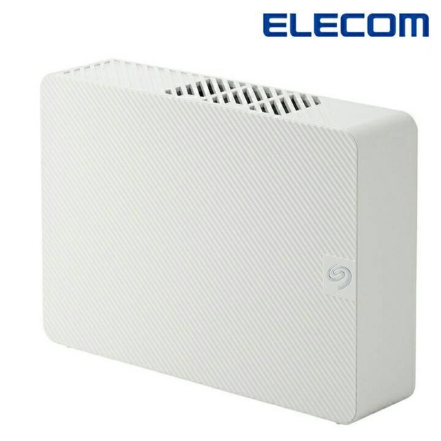 ELECOM(エレコム)の新品未使用★2TB●SGD-MZ020UWH(ホワイト) 縦横置き可能 スマホ/家電/カメラのPC/タブレット(PC周辺機器)の商品写真