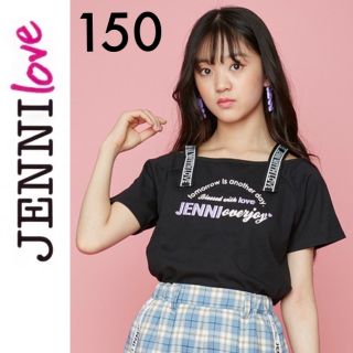 ジェニィ(JENNI)の１回着☆JENNI love肩あきTシャツ150ジェニィ ラブトキシックALGY(Tシャツ/カットソー)