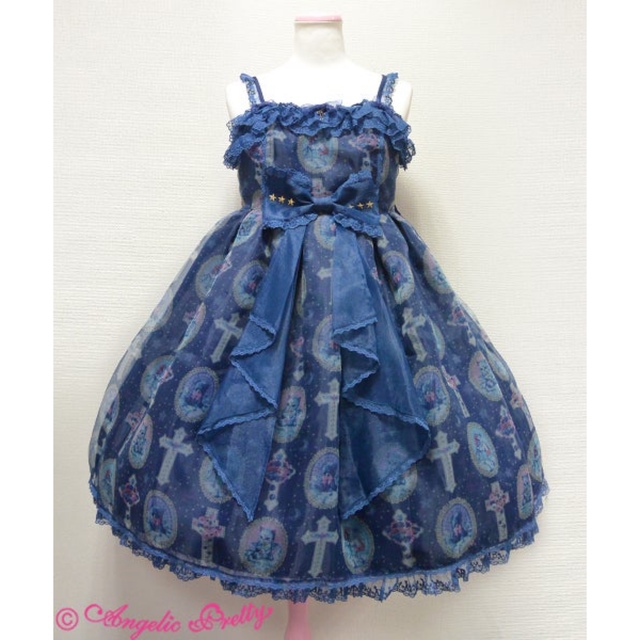 Angelic Pretty(アンジェリックプリティー)のMilky Cross JSKクリップ レディースのレディース その他(セット/コーデ)の商品写真