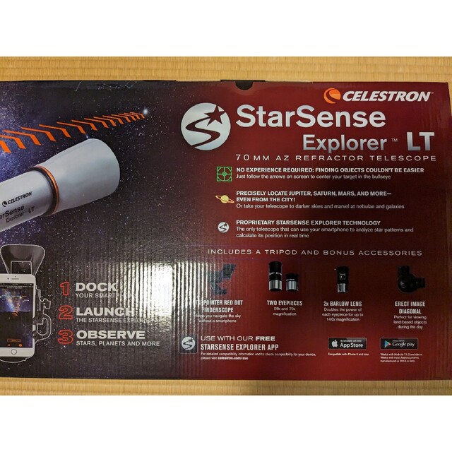 セレストロン 天体望遠鏡 StarSense Explorer スターセンス エンタメ/ホビーのエンタメ その他(その他)の商品写真